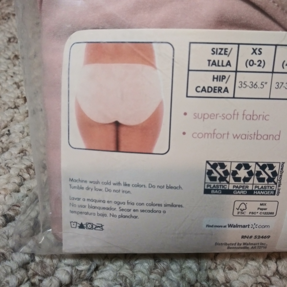 Secret Treasures 3 Pack Maternity Panties Size 3X - Picture 3 of 5